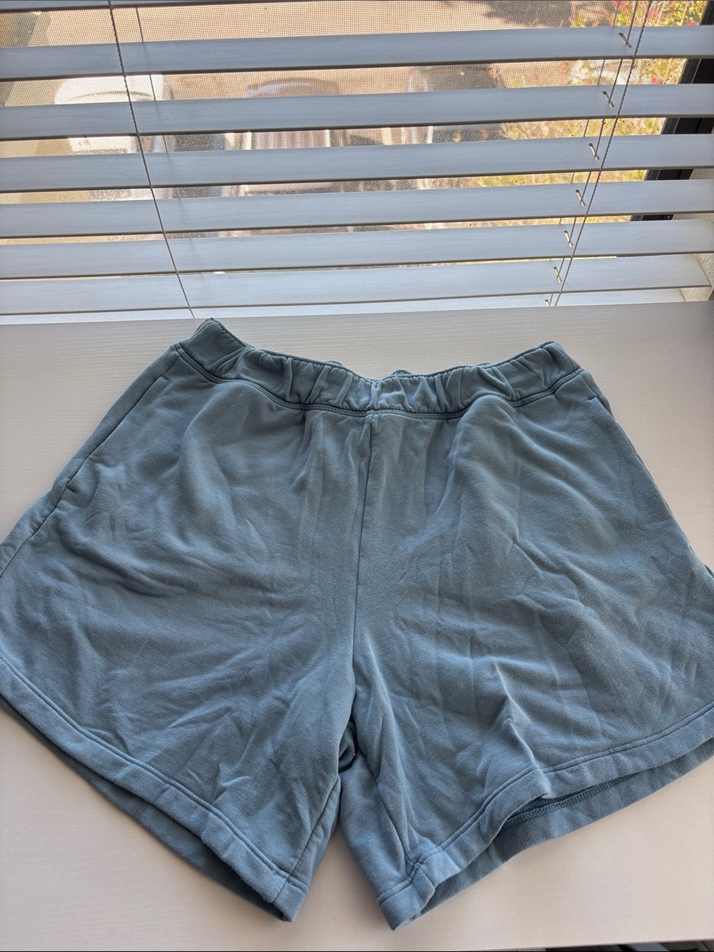 Zella Dusty Blue Athletic Lounge Shorts